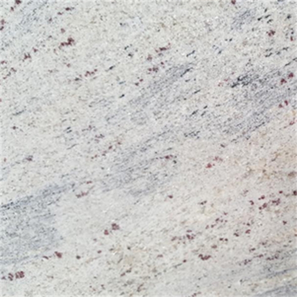 Kashmir White Leatherlook Graniet