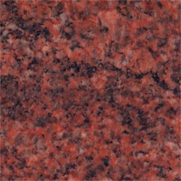 Multicolor Red Poli Graniet