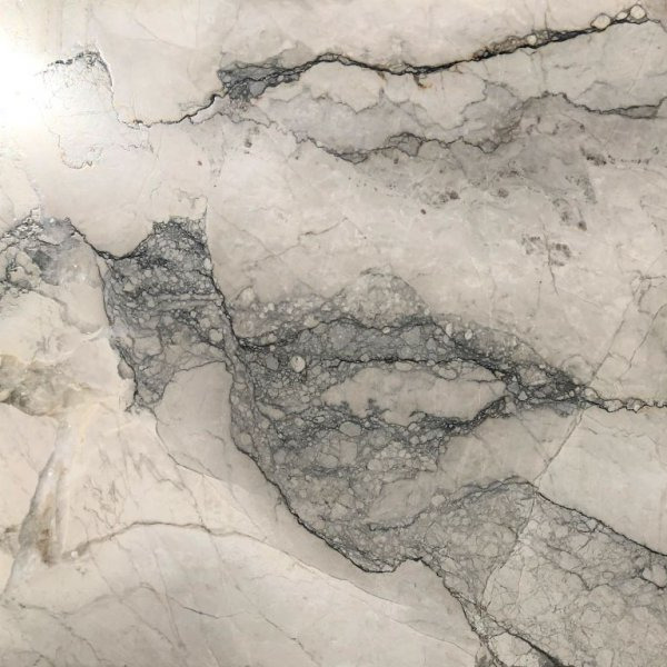 Camouflage White (Verzoet) Marmer